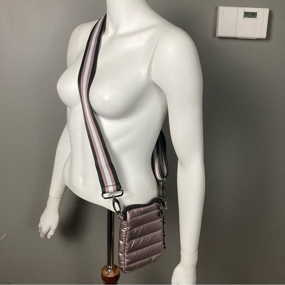 THINK ROYLN Metallic Crossbody Bag